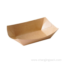 Custom paper boat tray for Potato Chips Fries